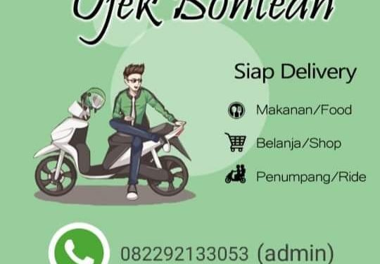 Ojek Bontean Jawab Kebutuhan Pesan Antar warga Kotamobagu