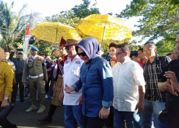 TBNK Sambut Kedatangan Rombongan JWS dan Gubernur Gorontalo