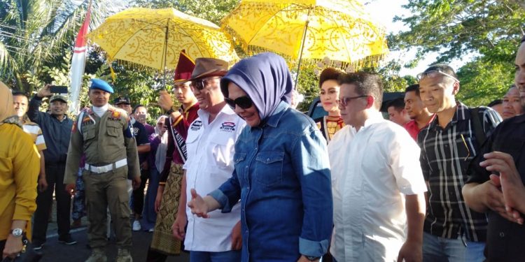 TBNK Sambut Kedatangan Rombongan JWS dan Gubernur Gorontalo