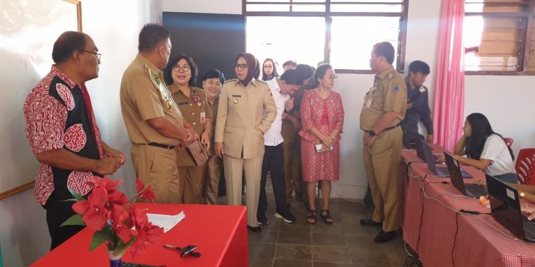 Walikota Dampingi Gubernur Resmikan Pembangunan DAK Pendidikan Tahun 2019