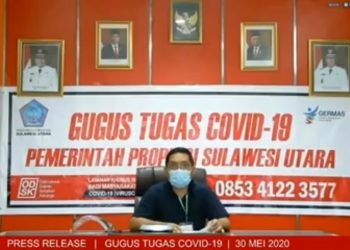 Hari ini, Sulut Bertambah 16 Kasus Baru Covid19