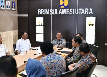 Bupati Sachrul Saat Mengunjungi Kantor BPJN Manado