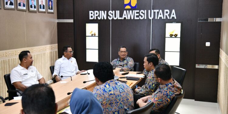 Bupati Sachrul Saat Mengunjungi Kantor BPJN Manado