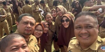 ASN Setwan Kotamobagu Ikut Apel Perdana Pasca Cuti Lebaran 2024