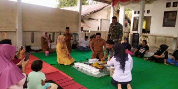 Pj Sangadi Tobongon Hadiri Do’a Bersama Pra TMMD ke-120 di Kecamatan Modayag