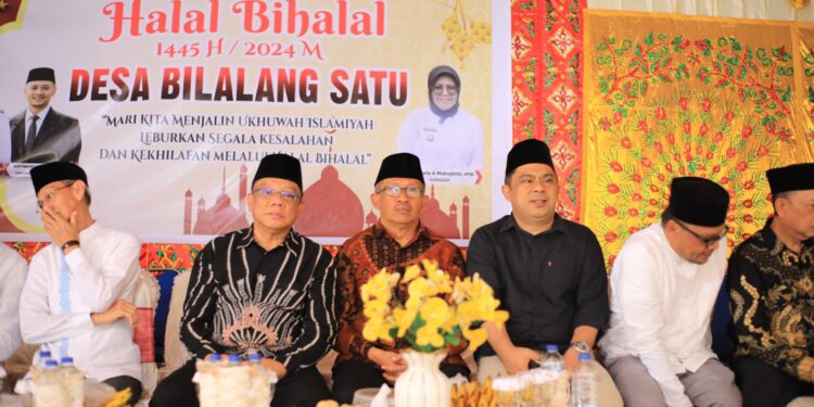 Ketua DPRD Kotamobagu Hadiri Perayaan Halal Bihalal Desa Bilalang Satu
