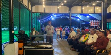 Resmikan Sipatuo Mini Soccer, Meiddy Makalalag : Semoga Dapat Melahirkan Atlet Muda Berprestasi