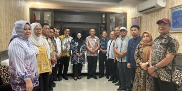 Rehab Stadion Gelora Ambang, Pemkot Kotamobagu Kunjungi Kemenpora RI