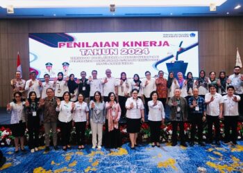 Didampingi Ketua TP-PKK Kotamobagu, Pj. Walikota Asripan Nani Hadiri Kegiatan Penilaian Kinerja Penurunan Stunting