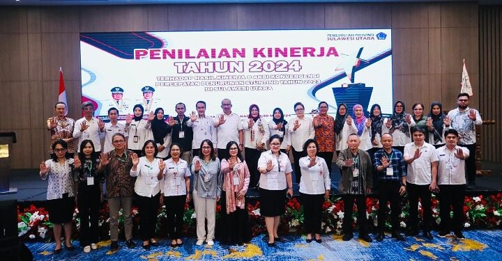 Didampingi Ketua TP-PKK Kotamobagu, Pj. Walikota Asripan Nani Hadiri Kegiatan Penilaian Kinerja Penurunan Stunting