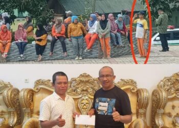 Miliki Jiwa Nasionalisme, Seorang Petugas Kebersihan di Kotamobagu Dapat Penghargaan Dari Pj Walikota