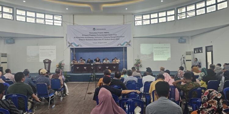 Antusias Warga Hadiri Konsultasi Publik Revisi AMDAL PT ASA