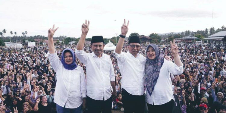 Survey Diatas, Pasangan Sachrul – Rusmin Dipastikan Juarai Pilkada Boltim