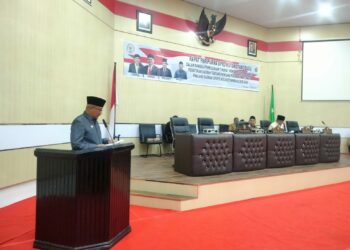 DPRD Kotamobagu Gelar Paripurna Pembicaraan Tingkat 1 RPJPD