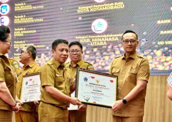 Berhasil Turunkan Stunting, Pemkota Kotamobagu Raih Penghargaan Best Perfomance