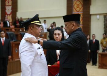 DPRD Kotamobagu Ucapkan Selamat Bertugas Kepada Pj Walikota Abdullah Mokoginta