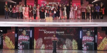 Pj Walikota Kotamobagu Hadiri Malam Grand Final Nyong dan Noni Sulut 2024