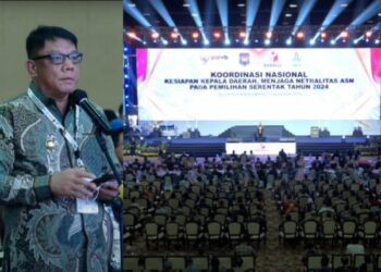 Pj Walikota Kotamobagu Hadiri Kornas Bersama Bawaslu RI