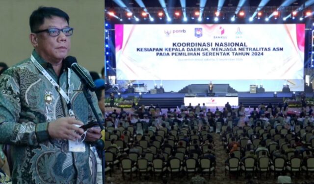 Pj Walikota Kotamobagu Hadiri Kornas Bersama Bawaslu RI