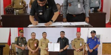 Pemkot Kotamobagu Jalin Kerjasama Dengan Kemenkumham dan Pemkab Bolmong