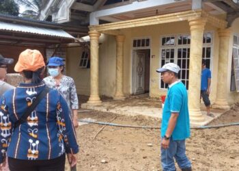 Pastikan Warga Terhindar Wabah Penyakit, Dinkes Bolmong Turun ke Lokasi Banjir