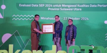 Pemkot Kotamobagu Terima Penghargaan Dari BPS