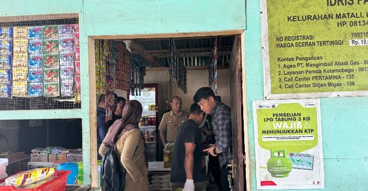Pemkot Kotamobagu Sidak Harga LPG 3 Kg di Pangkalan