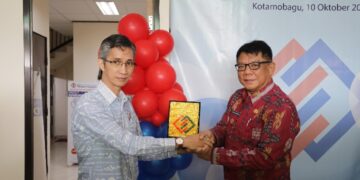 Abdullah Mokoginta Hadiri Peresmian Kantor BPR Modern Express Cabang Kotamobagu