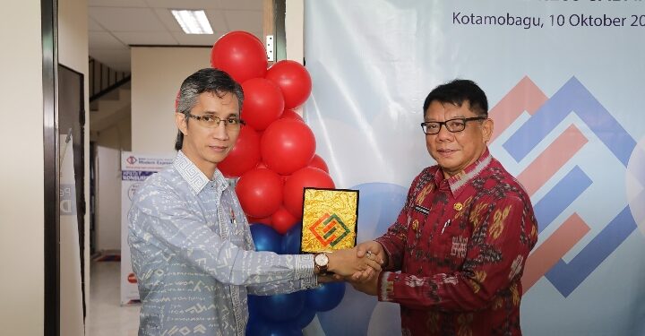 Abdullah Mokoginta Hadiri Peresmian Kantor BPR Modern Express Cabang Kotamobagu