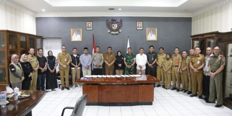 Forkopimda Kotamobagu Gelar Pertemuan Bersama KPU, Bawaslu dan LO Paslon