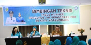 Hadiri Table Manner TP PKK, Abdullah Mokoginta Dorong Peningkatan Peran Perempuan