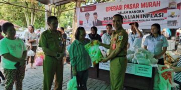 Jelang Nataru, Pemkot Kotamobagu Gelar Operasi Pasar Murah