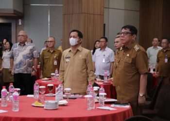 Pj. Walikota Kotamobagu Hadiri Rakor Evaluasi RKPD Triwulan III 2024