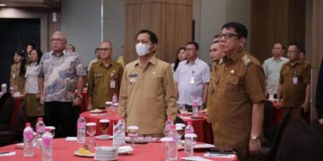 Pj. Walikota Kotamobagu Hadiri Rakor Evaluasi RKPD Triwulan III 2024
