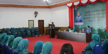 TP- PKK Kotamobagu Gelar Rakor Tahun 2024