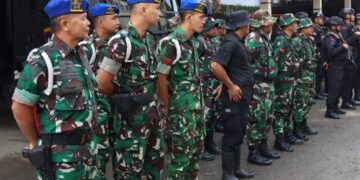 Kapten CPM Simon Gerung Dampingi Kapolres Kotamobagu Tertibkan PETI di Mengkang