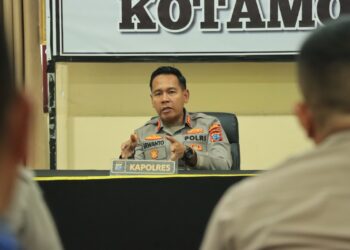 Tutup Jalan Untuk Hajatan, Kapolres Kotamobagu Siapkan Tindakan Tegas