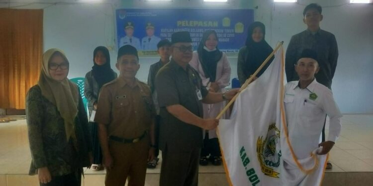 Mewakili Bupati Oskar Manoppo, Asisten 1 Hendra Tangel Lepas Kafilah Boltim