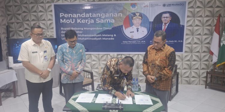 Boltim Bangkit, Bupati Oskar Manoppo Gandeng Universitas Muhammadiyah Malang