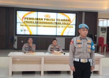 KOMPOL Romel Pontoh Pimpin Penilaian Polisi Teladan Polres Kotamobagu