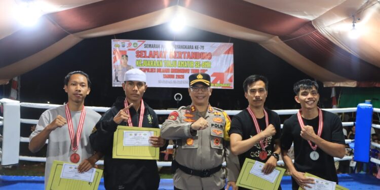 Meriah & Sukses, Kejuaraan Tinju Amatir Kapolres Boltim Cup 2025 Resmi Ditutup