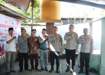 Sarana Air Bersih, Kado HUT Bhayangkara Polres Kotamobagu Untuk Warga Otam