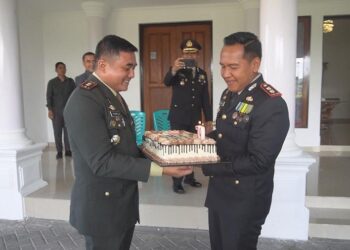 Kejutan Letkol Fahmil Harris di HUT Bhayangkara ke-79 Polres Kotamobagu