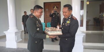 Kejutan Letkol Fahmil Harris di HUT Bhayangkara ke-79 Polres Kotamobagu