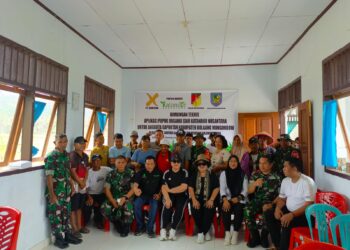 Salurkan Bantuan Pupuk Organik Katandur, Petani Dumoga Apresiasi PT Xinfeng dan Kodam Merdeka