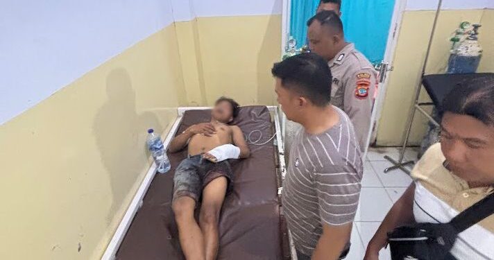 Diduga Pelaku Curanmor, CS Diamuk Warga Sinsingon