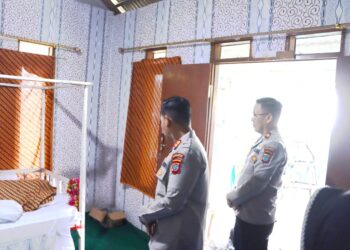 AKBP Irwanto & Kompol Romel Hadiri Pemakaman Orang Tua Dari Personil Polres Kotamobagu