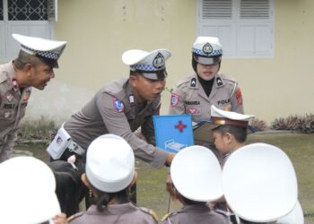 Sat Lantas Polres Kotamobagu Jalankan Program Polisi Sahabat Anak
