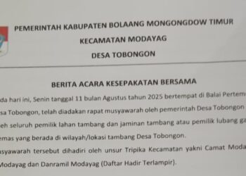 Sah…Ini 5 Poin Sanksi Bagi Pemilik Tambang Melanggar Kesepakatan di WPR Tobongon