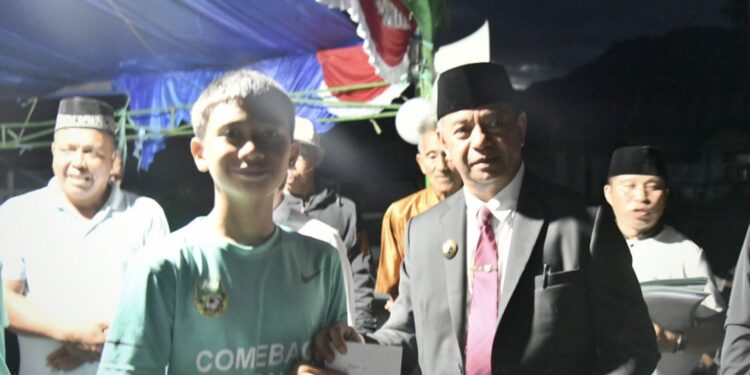 Sepak Bola Bupati Boltim Cup Tingkat Pelajar 2025 Sukses Digelar